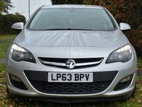 USED 2014 63 VAUXHALL ASTRA 1.7 DESIGN CDTI ECOFLEX S/S 5d 110 BHP 