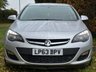 USED 2014 63 VAUXHALL ASTRA 1.7 DESIGN CDTI ECOFLEX S/S 5d 110 BHP 