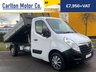 USED 2017 17 VAUXHALL MOVANO 2.3 L2 H1 F3500 TIPPER 130 BHP Fully Documented Service History