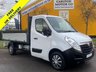 USED 2017 17 VAUXHALL MOVANO 2.3 L2 H1 F3500 TIPPER 130 BHP Fully Documented Service History