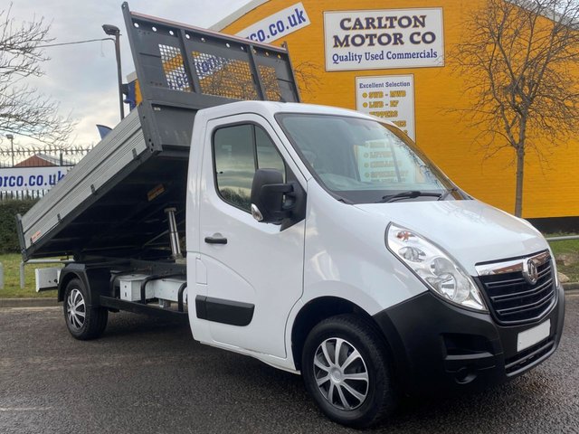 2017 17 Vauxhall Movano 2.3 L2 H1 F3500 TIPPER 130 BHP