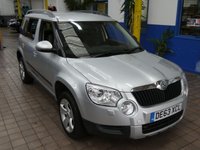 USED 2013 63 SKODA YETI 1.6 ELEGANCE GREENLINE II TDI CR 5d 103 BHP &pound;35 ROAD TAX LEATHER HEATED SEATS CRUISE CONTROL PARKING SENSORS 2 OWNERS 8 SERVICES TO 104K MILES