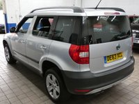 USED 2013 63 SKODA YETI 1.6 ELEGANCE GREENLINE II TDI CR 5d 103 BHP &pound;35 ROAD TAX LEATHER HEATED SEATS CRUISE CONTROL PARKING SENSORS 2 OWNERS 8 SERVICES TO 104K MILES
