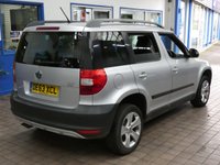 USED 2013 63 SKODA YETI 1.6 ELEGANCE GREENLINE II TDI CR 5d 103 BHP &pound;35 ROAD TAX LEATHER HEATED SEATS CRUISE CONTROL PARKING SENSORS 2 OWNERS 8 SERVICES TO 104K MILES