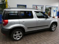 USED 2013 63 SKODA YETI 1.6 ELEGANCE GREENLINE II TDI CR 5d 103 BHP &pound;35 ROAD TAX LEATHER HEATED SEATS CRUISE CONTROL PARKING SENSORS 2 OWNERS 8 SERVICES TO 104K MILES