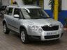 USED 2013 63 SKODA YETI 1.6 ELEGANCE GREENLINE II TDI CR 5d 103 BHP &pound;35 ROAD TAX LEATHER HEATED SEATS CRUISE CONTROL PARKING SENSORS 2 OWNERS 8 SERVICES TO 104K MILES