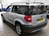 USED 2013 63 SKODA YETI 1.6 ELEGANCE GREENLINE II TDI CR 5d 103 BHP &pound;35 ROAD TAX LEATHER HEATED SEATS CRUISE CONTROL PARKING SENSORS 2 OWNERS 8 SERVICES TO 104K MILES