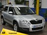 USED 2013 63 SKODA YETI 1.6 ELEGANCE GREENLINE II TDI CR 5d 103 BHP &pound;35 ROAD TAX LEATHER HEATED SEATS CRUISE CONTROL PARKING SENSORS 2 OWNERS 8 SERVICES TO 104K MILES