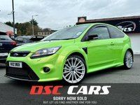 USED 2010 FORD FOCUS 2.5 RS 3d 300 BHP LUX PACK 1,CAR IS LIKE NEW!