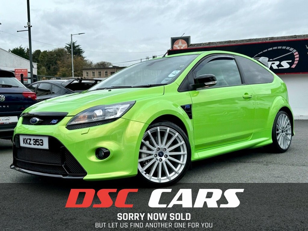 USED 2010 FORD FOCUS 2.5 RS 3d 300 BHP LUX PACK 1,CAR IS LIKE NEW!