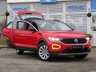USED 2019 69 VOLKSWAGEN T-ROC 1.5 SE TSI EVO DSG 5d 148 BHP Finished in FLASH RED with contrasting Sports Trim. This T-Roc is for those who want a compact SUV with smart styling and a good level of practicality. This Golf based SUV is both practical and fun to drive. Features include, Sat Nav, Apple Play, 17" Alloys, Heated Seats, DAB Radio, Power rear boot, Cruise Control, B/Tooth and much more. VW Dealer serviced at 20006 miles, 38263 miles and at 57801 miles.