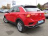 USED 2019 69 VOLKSWAGEN T-ROC 1.5 SE TSI EVO DSG 5d 148 BHP Finished in FLASH RED with contrasting Sports Trim. This T-Roc is for those who want a compact SUV with smart styling and a good level of practicality. This Golf based SUV is both practical and fun to drive. Features include, Sat Nav, Apple Play, 17" Alloys, Heated Seats, DAB Radio, Power rear boot, Cruise Control, B/Tooth and much more. VW Dealer serviced at 20006 miles, 38263 miles and at 57801 miles.