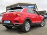 USED 2019 69 VOLKSWAGEN T-ROC 1.5 SE TSI EVO DSG 5d 148 BHP Finished in FLASH RED with contrasting Sports Trim. This T-Roc is for those who want a compact SUV with smart styling and a good level of practicality. This Golf based SUV is both practical and fun to drive. Features include, Sat Nav, Apple Play, 17" Alloys, Heated Seats, DAB Radio, Power rear boot, Cruise Control, B/Tooth and much more. VW Dealer serviced at 20006 miles, 38263 miles and at 57801 miles.