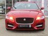 USED 2018 67 JAGUAR XF 2.0 D R-SPORT AWD 5d 177 BHP Finished in FIRENZE RED MET with contrasting BLACK HEATED LEATHER. If you want a fun to drive big executive estate 4X4  that is packed with high spec then look no fruther. To put in simply this Jaguar XF is one of the best driving cars in its class and one of the best looking. Features include Sat Nav, Heated seats, DAB, Power Boot, Cruise, LED run lights, Rear View Camera and much more. Dealer serviced at 20091 miles, 37323 miles and on arrival at 49842 miles.