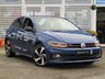 USED 2020 69 VOLKSWAGEN POLO 2.0 GTI PLUS TSI DSG 5d 198 BHP Finished in REEF BLUE METALLIC with contrasting Retro cloth trim. This Polo is quick and great fun to drive. The Polo is one of the best selling and popular small cars around. It is very comfortable and practical, with a distinct upmarket feel to it. Features include Virtual Dash, GTI Styling Pack, Red Brake Calipers, 17" Alloys, DAB, Apple Play, B/Tooth, Daytime Run Lights and much more. VW Dealer serviced at 18979 miles and at 37584 miles.
