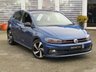 USED 2020 69 VOLKSWAGEN POLO 2.0 GTI PLUS TSI DSG 5d 198 BHP Finished in REEF BLUE METALLIC with contrasting Retro cloth trim. This Polo is quick and great fun to drive. The Polo is one of the best selling and popular small cars around. It is very comfortable and practical, with a distinct upmarket feel to it. Features include Virtual Dash, GTI Styling Pack, Red Brake Calipers, 17" Alloys, DAB, Apple Play, B/Tooth, Daytime Run Lights and much more. VW Dealer serviced at 18979 miles and at 37584 miles.