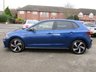 USED 2020 69 VOLKSWAGEN POLO 2.0 GTI PLUS TSI DSG 5d 198 BHP Finished in REEF BLUE METALLIC with contrasting Retro cloth trim. This Polo is quick and great fun to drive. The Polo is one of the best selling and popular small cars around. It is very comfortable and practical, with a distinct upmarket feel to it. Features include Virtual Dash, GTI Styling Pack, Red Brake Calipers, 17" Alloys, DAB, Apple Play, B/Tooth, Daytime Run Lights and much more. VW Dealer serviced at 18979 miles and at 37584 miles.