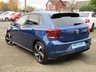 USED 2020 69 VOLKSWAGEN POLO 2.0 GTI PLUS TSI DSG 5d 198 BHP Finished in REEF BLUE METALLIC with contrasting Retro cloth trim. This Polo is quick and great fun to drive. The Polo is one of the best selling and popular small cars around. It is very comfortable and practical, with a distinct upmarket feel to it. Features include Virtual Dash, GTI Styling Pack, Red Brake Calipers, 17" Alloys, DAB, Apple Play, B/Tooth, Daytime Run Lights and much more. VW Dealer serviced at 18979 miles and at 37584 miles.