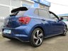 USED 2020 69 VOLKSWAGEN POLO 2.0 GTI PLUS TSI DSG 5d 198 BHP Finished in REEF BLUE METALLIC with contrasting Retro cloth trim. This Polo is quick and great fun to drive. The Polo is one of the best selling and popular small cars around. It is very comfortable and practical, with a distinct upmarket feel to it. Features include Virtual Dash, GTI Styling Pack, Red Brake Calipers, 17" Alloys, DAB, Apple Play, B/Tooth, Daytime Run Lights and much more. VW Dealer serviced at 18979 miles and at 37584 miles.