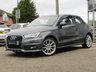USED 2016 16 AUDI A1 1.4 TFSI S LINE 3d 123 BHP Finished in DAYTONA GREY PEARL with contrasting SPORTS PART LEATHER trim. This Low Mileage, Audi A1 is a posh small car that is comfortable, practical, fun and great to drive. If you're looking for a small, easy-to-drive car but don't want to compromise on quality, then this car is well worth a look. Features include &pound;30 road tax, 17" Alloys, A/C, Rear Park Sensors, Cruise Control, B/Tooth and more. Dealer serviced at 13639 miles, 26452 miles and at 37664 miles. Cam belt and Water Pump Replaced.