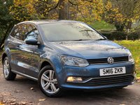 USED 2016 16 VOLKSWAGEN POLO 1.0 MATCH 3d 60 BHP 
