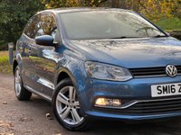 USED 2016 16 VOLKSWAGEN POLO 1.0 MATCH 3d 60 BHP 