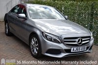 USED 2015 65 MERCEDES-BENZ C-CLASS C200 SPORT SALOON 7G-TRONIC AUTO 184 BHP Air Suspension / Reverse Camera