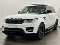 USED 2014 53 LAND ROVER RANGE ROVER SPORT 5.0 V8 AUTOBIOGRAPHY DYNAMIC 5d 510 BHP 5.0 V8 Autobiography Huge Specification , Complete Landrover Service Record, Fuji White, Full Ebony Leather, Electric Panoramic Slide Roof , Deployable Electric Towbar