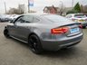 USED 2013 13 AUDI A5 2.0 SPORTBACK TDI QUATTRO S LINE S/S 5d 174 BHP Finished in MONSOON GREY with contrasting EBONY LEATHER HEATED SPORTS TRIM. This A5 is stylish, looks great and feels very well built. It has a plush interior with a sleek and attractive look. One of the most complete compact executive coupe on the market today. Features include, Sat Nav, Cruise Control, DAB Radio, 19" ALLOYS, Leather Heated Sports trim, B/Tooth, Rear Park Sensors and more. Dealer serviced at 14344 miles, 23386 miles, 25177 miles, 28348 miles and at 131179 miles (inc Cam Belt)