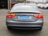 USED 2013 13 AUDI A5 2.0 SPORTBACK TDI QUATTRO S LINE S/S 5d 174 BHP Finished in MONSOON GREY with contrasting EBONY LEATHER HEATED SPORTS TRIM. This A5 is stylish, looks great and feels very well built. It has a plush interior with a sleek and attractive look. One of the most complete compact executive coupe on the market today. Features include, Sat Nav, Cruise Control, DAB Radio, 19" ALLOYS, Leather Heated Sports trim, B/Tooth, Rear Park Sensors and more. Dealer serviced at 14344 miles, 23386 miles, 25177 miles, 28348 miles and at 131179 miles (inc Cam Belt)