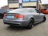 USED 2013 13 AUDI A5 2.0 SPORTBACK TDI QUATTRO S LINE S/S 5d 174 BHP Finished in MONSOON GREY with contrasting EBONY LEATHER HEATED SPORTS TRIM. This A5 is stylish, looks great and feels very well built. It has a plush interior with a sleek and attractive look. One of the most complete compact executive coupe on the market today. Features include, Sat Nav, Cruise Control, DAB Radio, 19" ALLOYS, Leather Heated Sports trim, B/Tooth, Rear Park Sensors and more. Dealer serviced at 14344 miles, 23386 miles, 25177 miles, 28348 miles and at 131179 miles (inc Cam Belt)
