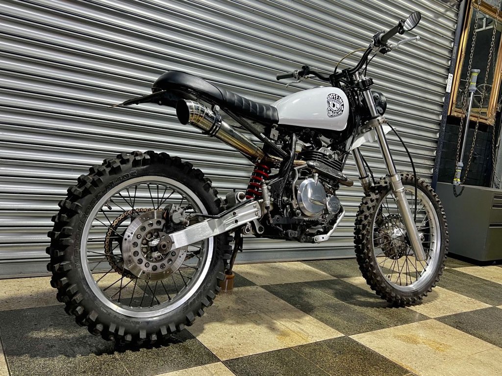 USED 1994 L SUZUKI DR 350 S 349cc // Custom Dirt Bike // Scrambler // px swap 