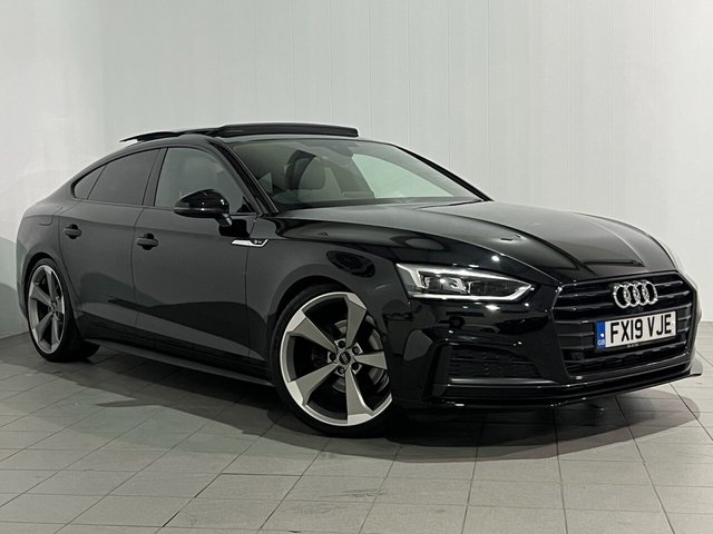 2019 19 Audi A5 2.0 SPORTBACK TFSI BLACK EDITION MHEV 5d 148 BHP