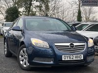 USED 2012 62 VAUXHALL INSIGNIA 2.0 SE CDTI 5d 157 BHP 17 INCH ALLOY WHEELS +  REAR PARKING SENSORS +  CRUISE CONTROL +  AUTOMATIC LIGHTS +  CLIMATE CONTROL +  DAB RADIO +  TRACTION CONTROL ++