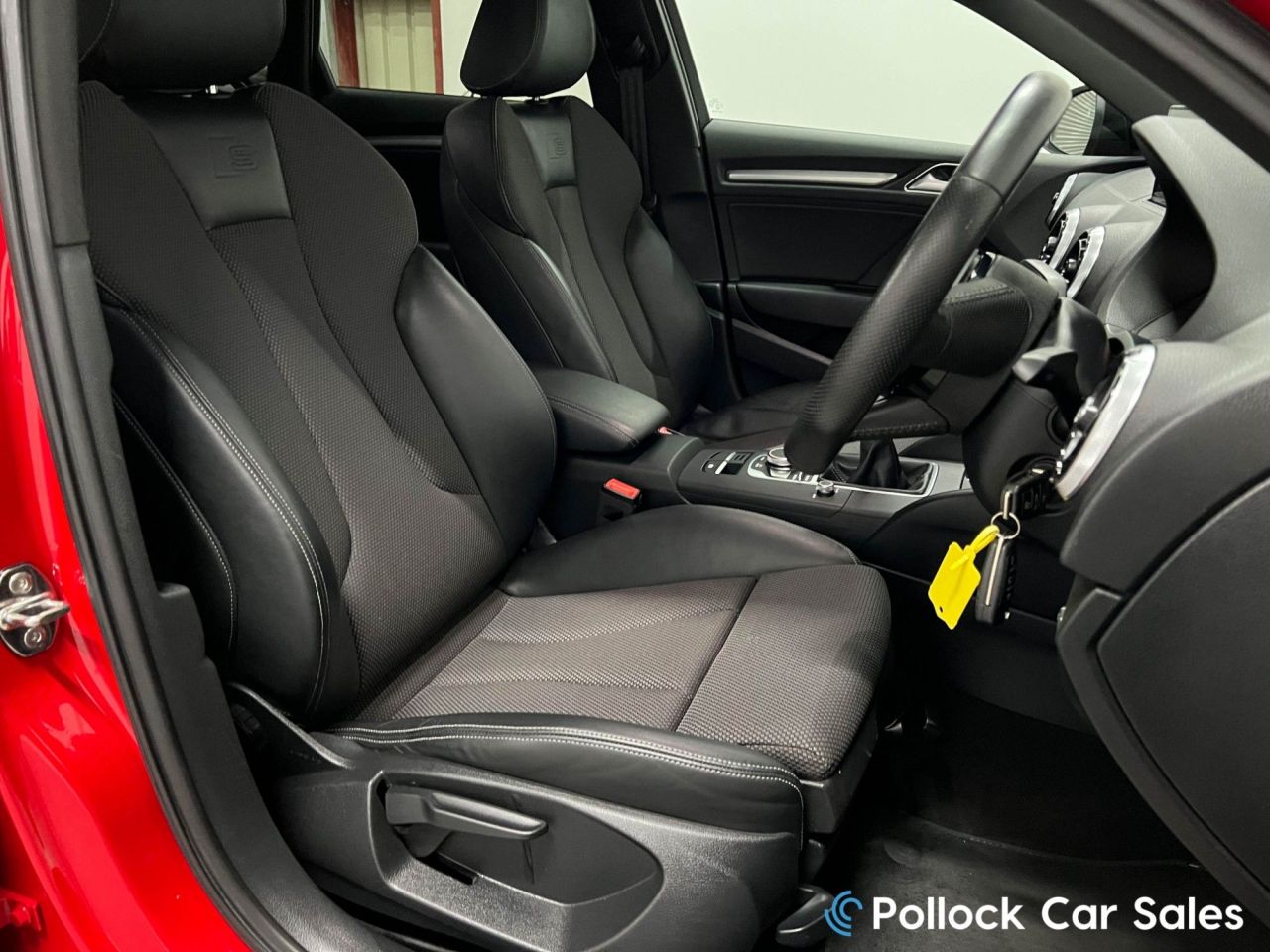 2017 AUDI A3 1.6 TDI BLACK EDITION 5d 109 BHP Tech Pack,New T'Belt & FSH, 19" - vehicle photo 31 for sale on PureCar