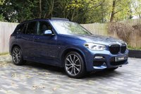 USED 2018 18 BMW X3 3.0 XDRIVE30D M SPORT 5d 261 BHP FULL HISTORY, M SPORT+, SUNROOF