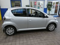 USED 2013 13 TOYOTA AYGO 1.0 VVT-I ICE 5d 68 BHP Low Mileage. Leather/Suede seats, Free to Tax. CAZ AND ULEZ Compliant. Excellent service history.