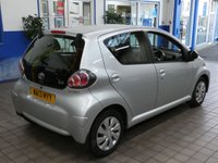 USED 2013 13 TOYOTA AYGO 1.0 VVT-I ICE 5d 68 BHP Low Mileage. Leather/Suede seats, Free to Tax. CAZ AND ULEZ Compliant. Excellent service history.