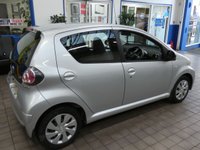 USED 2013 13 TOYOTA AYGO 1.0 VVT-I ICE 5d 68 BHP Low Mileage. Leather/Suede seats, Free to Tax. CAZ AND ULEZ Compliant. Excellent service history.