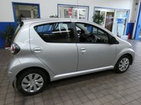 USED 2013 13 TOYOTA AYGO 1.0 VVT-I ICE 5d 68 BHP Low Mileage. Leather/Suede seats, Free to Tax. CAZ AND ULEZ Compliant. Excellent service history.