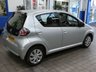USED 2013 13 TOYOTA AYGO 1.0 VVT-I ICE 5d 68 BHP Low Mileage. Leather/Suede seats, Free to Tax. CAZ AND ULEZ Compliant. Excellent service history.