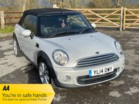 USED 2014 14 MINI CONVERTIBLE 1.6 COOPER D 2d 112 BHP NICE EXAMPLE, GOOD HISTORY
