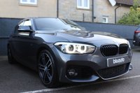 USED 2018 68 BMW 1 SERIES 1.5 118I M SPORT SHADOW EDITION 5d 134 BHP Superb Service History, Full Black Leather, Heated Front Seats, Upgraded Harmon-Kardon speakers