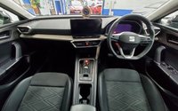 USED 2021 71 SEAT LEON 1.4 XCELLENCE DSG 5d 202 BHP LONDON PCO COMPLIANT SAT NAV REAR VIEW CAMERA PART LEATHER HEATED SEATS 1 OWNER SEAT WARRANTY TILL SEPT 2024