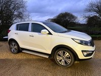 USED 2014 14 KIA SPORTAGE 1.7 CRDI 3 SAT NAV ISG 5d 114 BHP Full Leather Towbar Ulez Comp