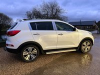 USED 2014 14 KIA SPORTAGE 1.7 CRDI 3 SAT NAV ISG 5d 114 BHP Full Leather Towbar Ulez Comp