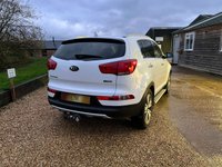 USED 2014 14 KIA SPORTAGE 1.7 CRDI 3 SAT NAV ISG 5d 114 BHP Full Leather Towbar Ulez Comp