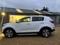 USED 2014 14 KIA SPORTAGE 1.7 CRDI 3 SAT NAV ISG 5d 114 BHP Full Leather Towbar Ulez Comp