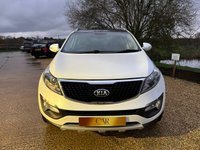 USED 2014 14 KIA SPORTAGE 1.7 CRDI 3 SAT NAV ISG 5d 114 BHP Full Leather Towbar Ulez Comp