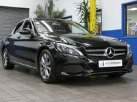 USED 2017 17 MERCEDES-BENZ C-CLASS 1.6 C200 D SPORT 4d 136 BHP FREE 12 MONTHS GOLD WARRANTY &pound;35 ROAD TAX SAT NAV HEATED LEATHER INTERIOR CRUISE CONTROL PARKING SENSORS